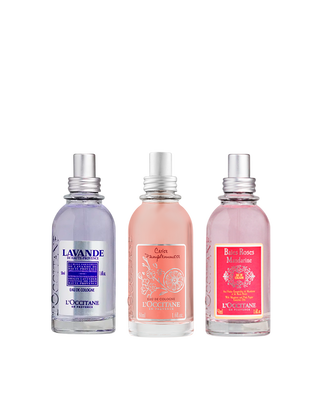 Combo Desodorante Col&ocirc;nia: Lavanda, Cereja Toranja e Tangerina